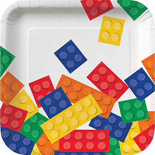 Creative Converting Assiettes carrées en carton - 7 pièces - PC102052