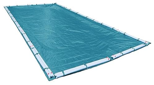 Pool Mate 581428R Guardian Winter In-Ground Pool Cover, 14 x 28-ft, Teal Blue