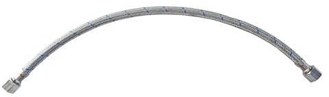 SOMATHERM FOR YOU, Flexible Fuel Galva DN8 500 mm - Tuyau élastomère résistant hydrocarbures, tresse acier galvanisé, raccord DN8 F3/8, max 80°C, pression 110 bars, idéal brûleurs