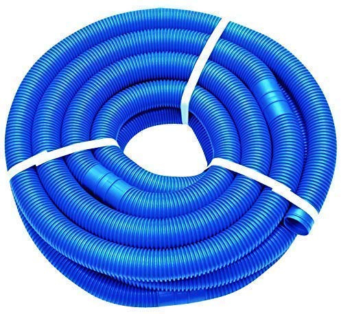 well2wellness 9m Blauer Schwimmbadschlauch Poolschlauch 38mm - teilbar