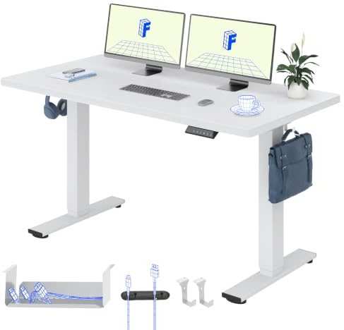 FLEXISPOT Höhenverstellbarer Schreibtisch Basic 140x80cm