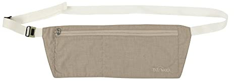 Tatonka Skin Moneybelt - Flache und leichte Bauchtasche mit Zwei Fächern 2 unauffälligen Tragen unter der Kleidung (macciato)