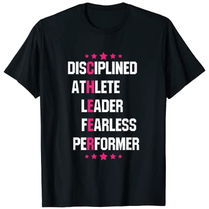 Cheer de cheerleading Design Cheer T-Shirt