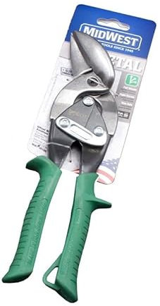 Forbici lamiera Mid West Destra Verde