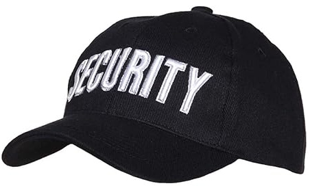 blntackle76 Casquette de sécurité noire avec broderie de sécurité, casquette de baseball de sécurité, casquette de sécurité, casquette de sécurité, casquette de commandement, Noir , taille unique