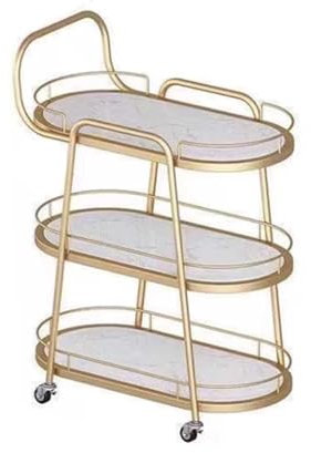 luckxuan Standregal Küchenregal Barwagen for zu Hause mit Regalen, Mini-Weinwagen for Servieren von Spirituosen for Weihnachten, Küche, Party, Esszimmer, Wohnzimmer Regal Lagerregal/Regalböden(Weiß)