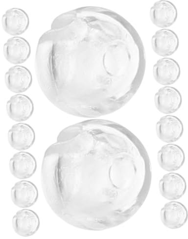 Warmhm 24stücke Perlenketten-quetschstopper Jalousieperlen-kettenstopper-Schnalle Für Vertikaljalousien Blindzubehör Vorhangperlenstopper Vertikaljalousieteile