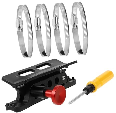 Gatuida Supporto per Estintore Regolabile per Auto Staffa per Veicoli Facile Installazione Compatibile con JK ATV Utv Include Chiave per Montaggio Sicurezza Viaggio