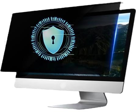 VDCVADKYE Computer blickschutzfolie, Bildschirmfilter for Aufhängen, Sichtschutz for Monitore, Anti-Blaulicht, Blendschutz, Schutz vertraulicher Informationen(24in 540 * 340mm)
