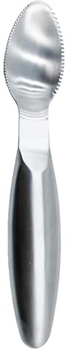 Stainless Steel Grapefruit Spoons with Serrated Edge