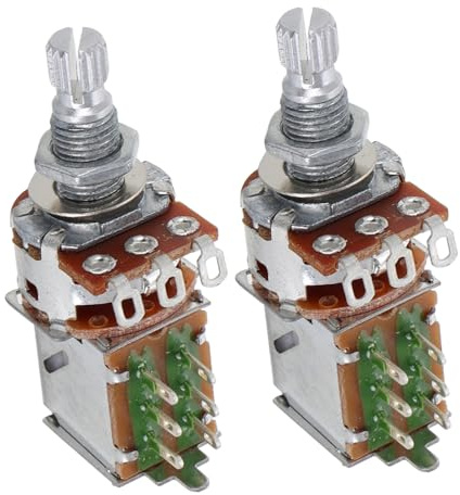 Interruptor de Tono y Volumen para Guitarra Eléctrica A500k 2 Piezas