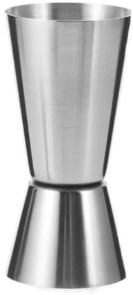 RLVYTA Cocteleras Shot-Taza medidora de Acero Inoxidable, coctelera, Medida de Alcohol, Jigger, Utensilios de coctelería para Bar de Cocina Accesorios para Barra(B 30 and 50ml)