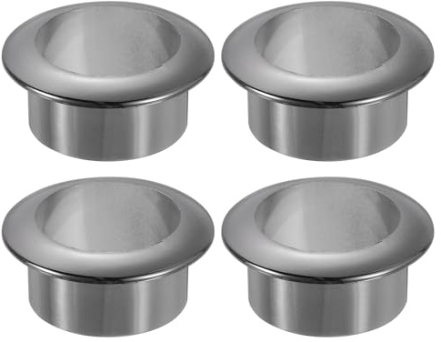 QUARKZMAN 4Pz Passacavi in Nylon Copertura Foro per Cavi 1.18 30mm Nero | per Scrivania o Armadio per Computer, Organizzatore di Cavi, per Scrivania, in Plastica