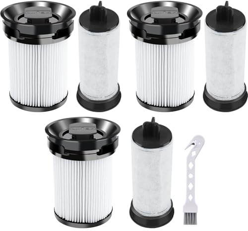 3 PCS Ersatzfilter für Miele Triflex HX1 FSF Facelift Akku-Staubsauger