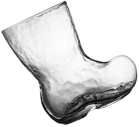 Mobestech Copa De Forma De Bota Copa De Vino Transparente Hogar Para Bota De Cerveza Para Fiesta