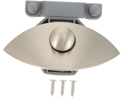 Baluue Rv Schrank Push Lock Zinklegierung Schlüsseloser Möbelschloss für Wohnwagen Boot Schublade Möbel Schranksicherung Campingzubehör