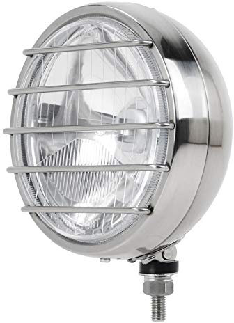 Euralight Fernscheinwerfer Terminator 155mm Edelstahl (1 Stück) 12 Volt mit Positionslampe und E-Prüfzeichen