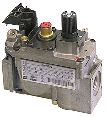 Gaz Valve Convient pour Bartscher pour Cuisinière à gaz gaz entrée 1/2 'sortie 1/2' Thermocouple connecteur M9 x 1, Baron, alpeninox