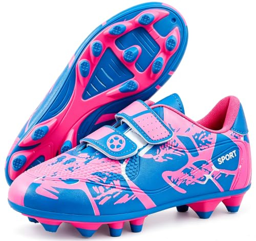 Boys Football Boots Kids Girls Shoes Soccer Athletics Trainers Sport Shoes Running Shoes Teenager Outdoor Football Shoes Sneakers for Unisex