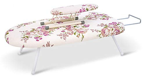 Samnuerly Planche à Repasser pour Chambre à Coucher, Petits Coussins isolants pour la Maison, Planche à Repasser, Bureau d'ordinateur Multifonction, Cadre en Fer électrique, 603719CM (Color :