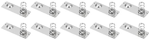 QUARKZMAN 20PCS AA Batterie Plaques Négatif à Positif Convertir 29mm x 11mm | Ressort Contact