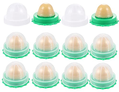 FRCOLOR 10stücke Leckball Für Katzen Mit Fischleim Katzensnacks Haustier Katzenminze Süßigkeiten Ball Für Katzen Leckerli Für Mit Aufkleber Spurenelemente Für Anbringen Wand Schutz Vor Ver