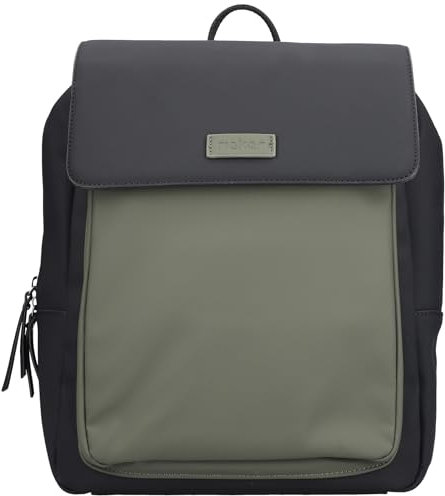 Rieker Damen H1649 Rucksack, Grau