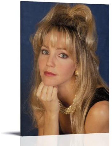 TSNKNP Young Heather Locklear Poster Decorative Painting Canvas Wall Art Living Room Poster Bedroom Painting Wall Art Picture Print Modern Family Room Decor 16 x 24 Inches (40 x 60 cm)