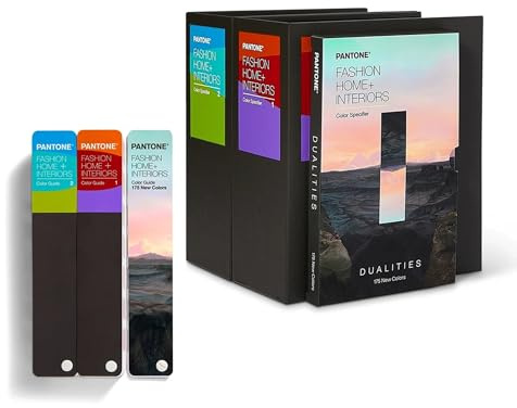 PANTONE FHIP230C Colour Specifier e Guide Set - Specificatore di Colore con Schede Removibili e Due Guide di Campioni a Ventaglio Facili da Usare