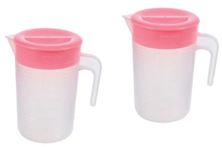Ciieeo 2pcs Summer Cold Beverage Container Large Capacity Water Pot Party Kettle for Family Use