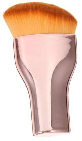 Gogogmee Brocha Maquillaje Base Líquida Portátil para Mujer Cepillo Pequeño con Cerdas Suaves para Aplicación Uniforme y Acabado Natural Diseño Elegante
