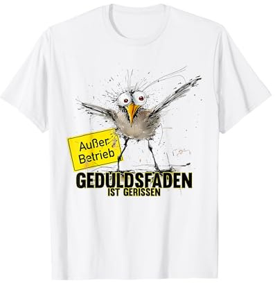 außer Betrieb geduldsfaden ist gerissen lustige T-Shirt