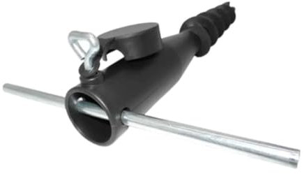 HI Bodenhülse Einschraubbodenhülse Rasendorn für Sonnenschirme 25-45mm 60147