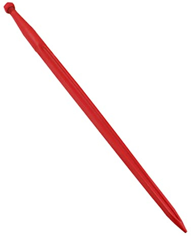 Frontladerzinken | 900 mm | M22 Gewinde | von SHW | Großballenzinken | Zinken | Frontladerspieß | Ballenspieß | Schwerlastzinken | Traktor | Schlepper | Ballengabel