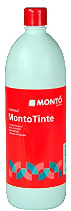 MONTÓ Montotinte Universal. Colorante Líquido Universal para Todo tipo de Pinturas al Agua y al Disolvente. (200ml, Negro 101 (int./ext.))