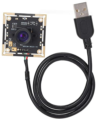 Walfront USB Kameramodul 5MP 2592 X 1944 30FPS USB2.0 Mini Webcam Board 100° Weitwinkel OV5693 Chip Board für Android