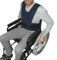 Gar Medical Bauchgurt und Latzhose für Rollstuhl, doppelte Verankerung mit Clipverschluss, hohe Befestigung.
