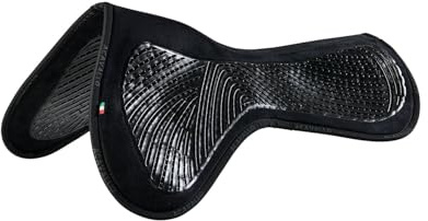 Acavallo Gel Pad Close Contact Twin Sided, Größe:L, Farbe:schwarz