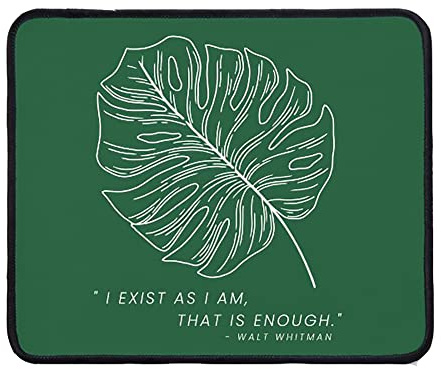 FaceYee Auto Accettazione Mentale Consigliere Consulenza Mouse Pad DBT Radical Acceptance Mouse Mat Accessori Scrivania 240x200x4mm Colore: DBT Radical Acceptance