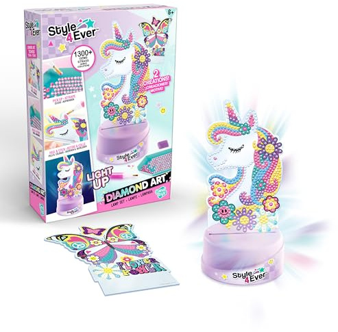 Canal Toys - Peinture diamant - Diamant'Art Coffret Lampe - Diamant art - OFG 299