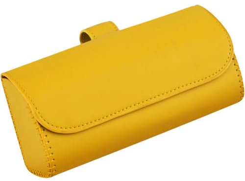 HBDTNTKF Auto Brillen Organizer Box Für Audi A4 S4 B7 8E 8H 2004-2009, PU Leder Brillenhalter Sonnenblende Glasses Case Holder Magnetverschluss Aufbewahrungsbox,G