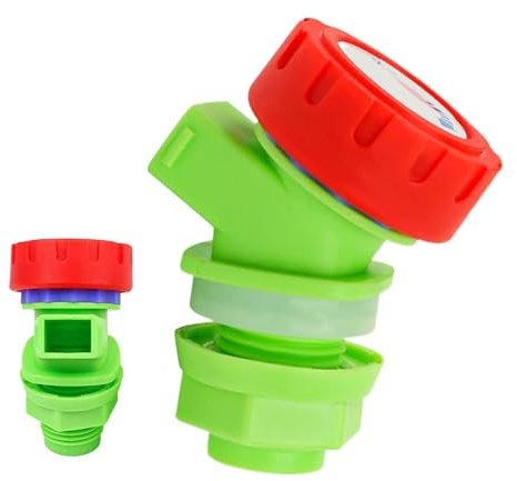 Wasserhahn für Wassereimer, Außenwasserhahn, Schlauchadapter für Wasserbehälter, Schlauchanschluss mit Fass, Ersatzteile für Wasserhähne