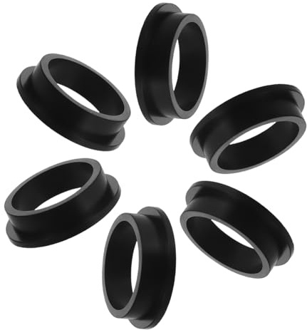TOYZFRIENDY 6piezas Juntas De Filtro De Piscina Negras para Bomba De Filtro Repuesto De Juntas para Motor Prueba De Fugas para Manguera De Piscina