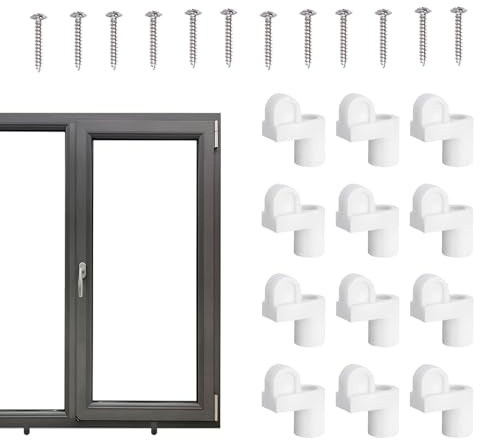 Clips Para Ventana Contra Tormentas 12 Piezas Sujetadores Resistentes para