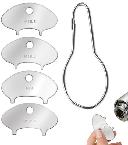 Set chiavi aeratore - Chiave per rimozione rubinetto, kit attrezzi da 4 pezzi | Dispositivo di estrazione del filtro del beccuccio sicuro e di lunga durata, cucina, bagno, interni ed esterni, riparazi