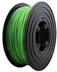 3D Filament 1kg B-Ware Filament Rolle in verschiedenen Farben Rot Gold Silber Grün Blau Braun Lila Violett Beige Transparent Gelb Orange Schwarz Weiß (Gras-Grün (B-Ware))