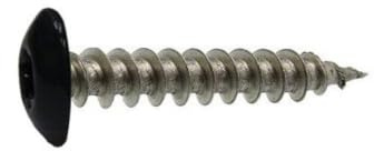 Vis penture 6x50 mm Inox A2 gris anthracite RAL 7016 par 50
