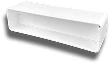 Raccord de canal plat - Raccord de canal - Clapet anti-retour - Système de ventilation 125 (60 x 204)