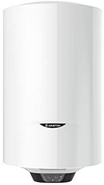 Ariston PRO1 ECO 100L - Chauffe-eau Electrique Vertical Mural Ø450 mm - Intelligent Fonction ECO - Classe B - Conçu et fabriqué pour être installé en France