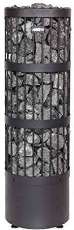 Harvia Legend Home Black PO70E 6,8 kW stufa per sauna, Forno elettrico Nero